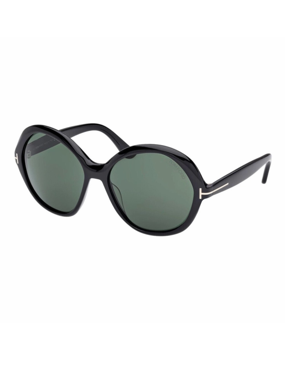 NEW Tom Ford FT1282 01N Shiny Black Sunglasses Authentic